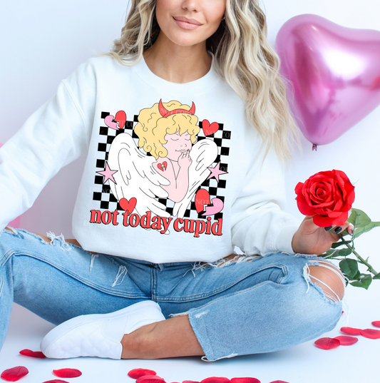 NOT TODAY CUPID PNG DESIGN - NO LICENSING REQUIRED - DECEMBER 2024