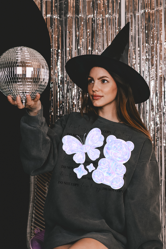 Holographic Collage PNG Design *NO LICENSING REQUIRED*