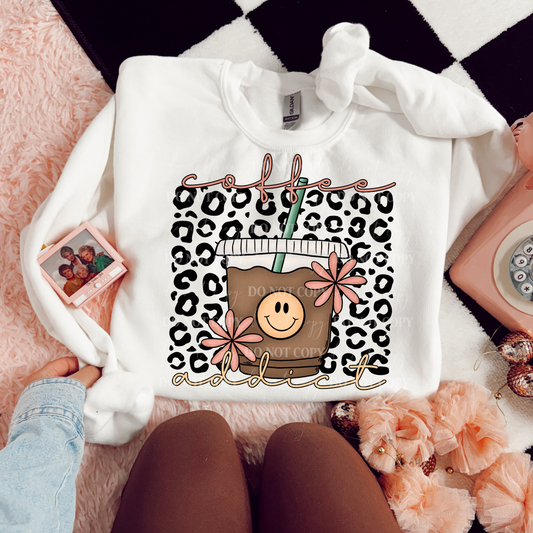 Coffee Addict PNG - Commercial Use - No Licensing