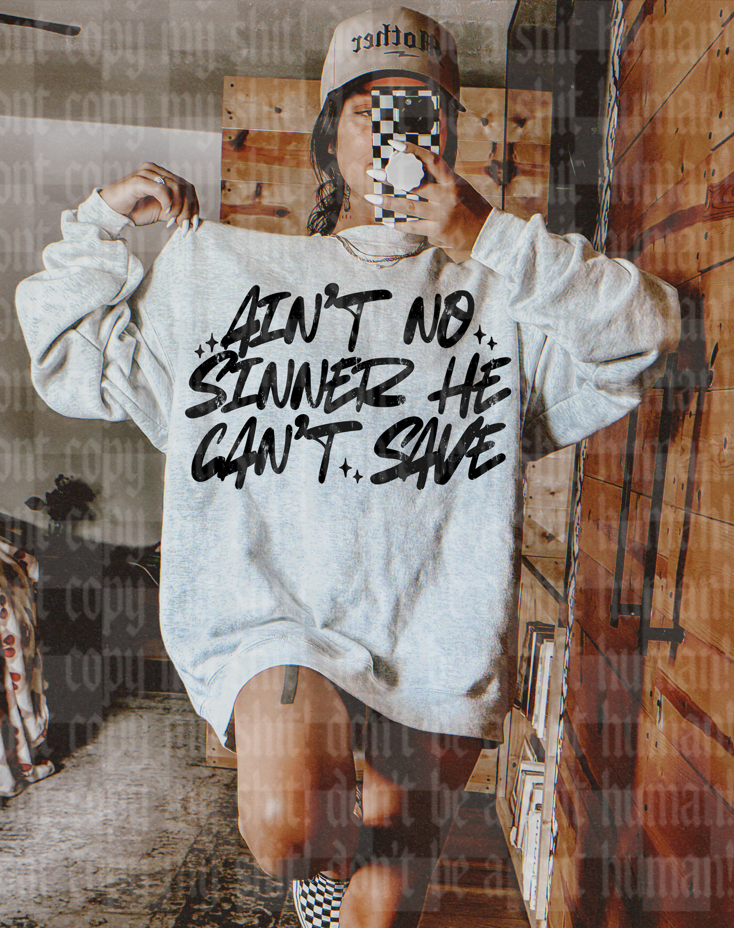 AIN’T NO SINNER DIGITAL DESIGN