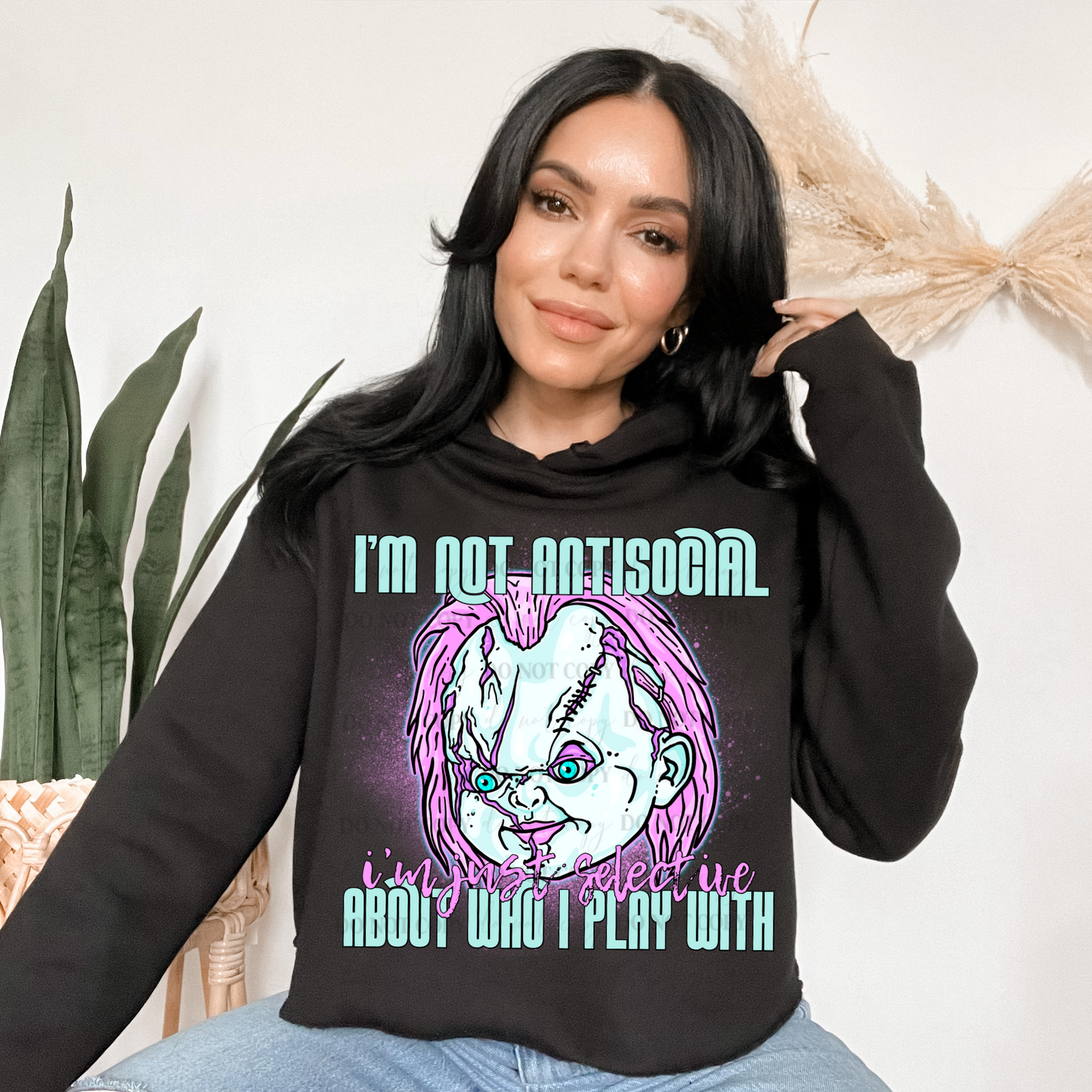 Pastel Snarky Horror PNG - Commercial Use - No Licensing - Collab Design