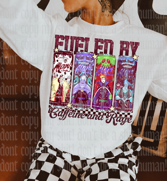 FUELED BY CAFFEINE & RAGE DIGITAL DESIGN
