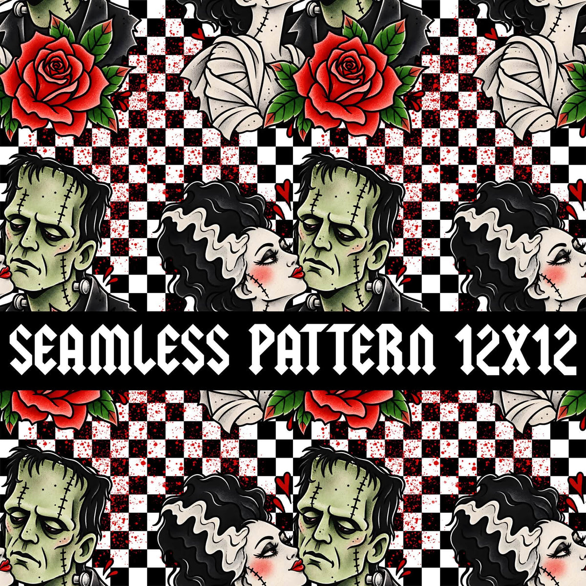 Til Death Seamless Pattern