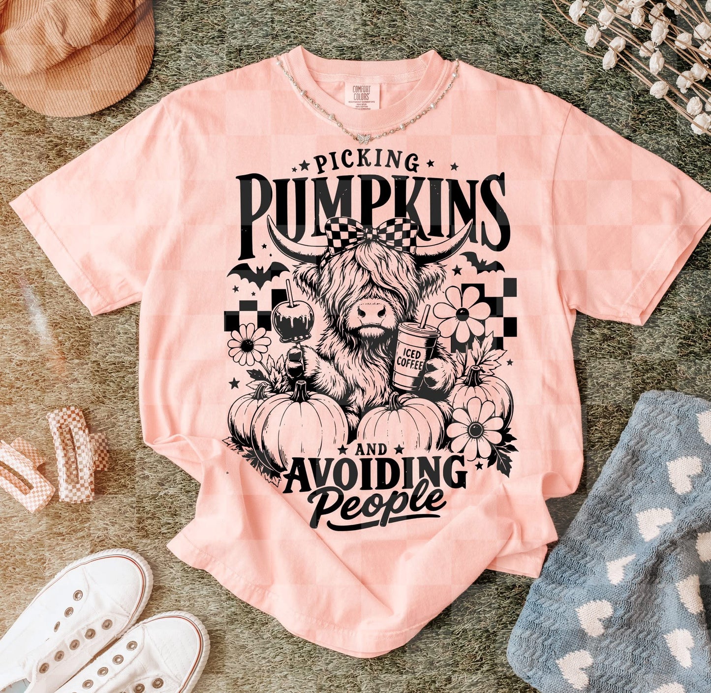 PICKING PUMPKINS DIGITAL DESIGN