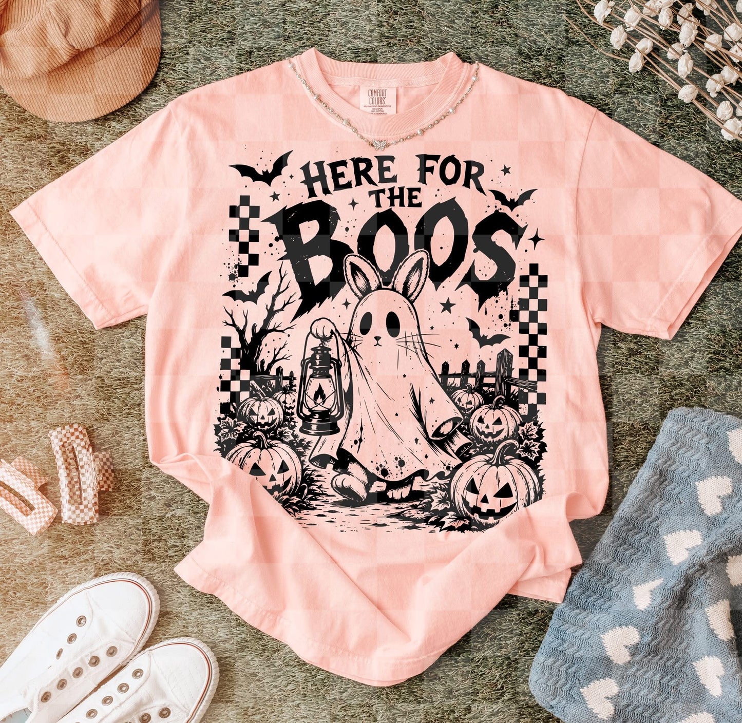 HERE FOR THE BOOS DIGITAL DESIGN