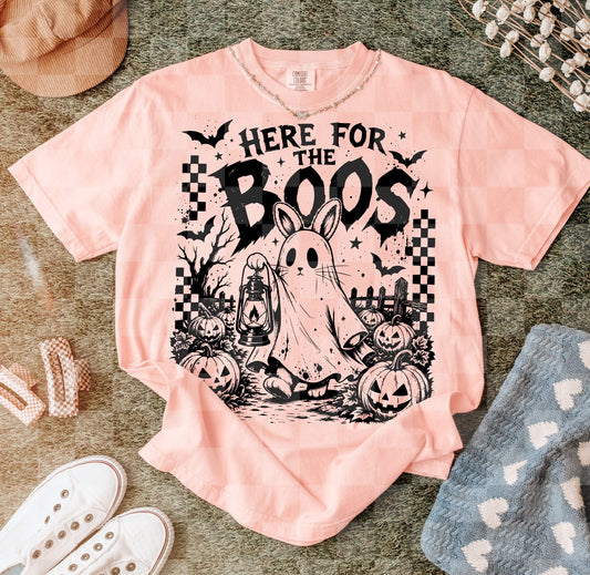 HERE FOR THE BOOS DIGITAL DESIGN