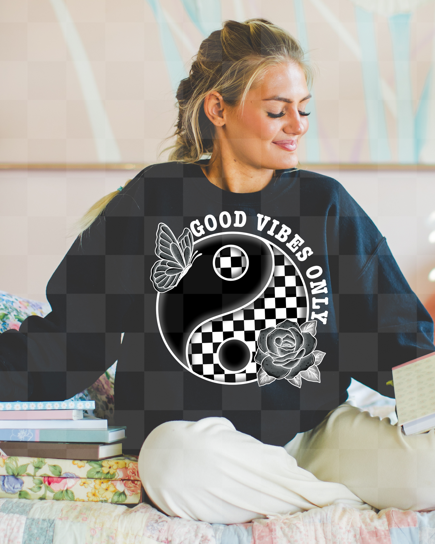 GOOD VIBES ONLY DIGITAL DESIGN