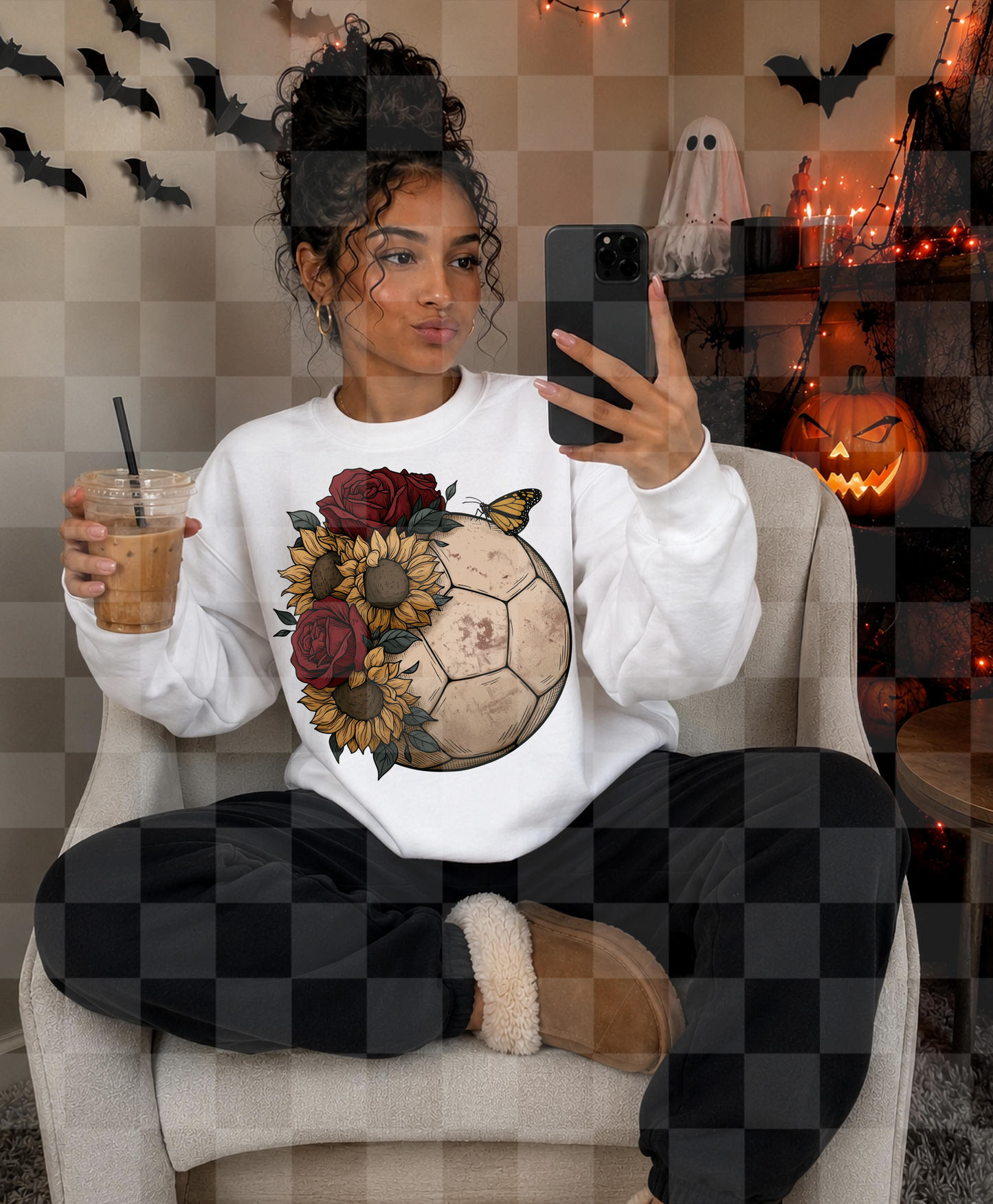 FLORAL SOCCER DIGITAL DESIGN