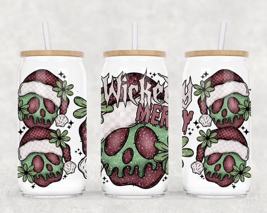 Wickedly Merry Glass Wrap *NO LICENSING REQUIRED*
