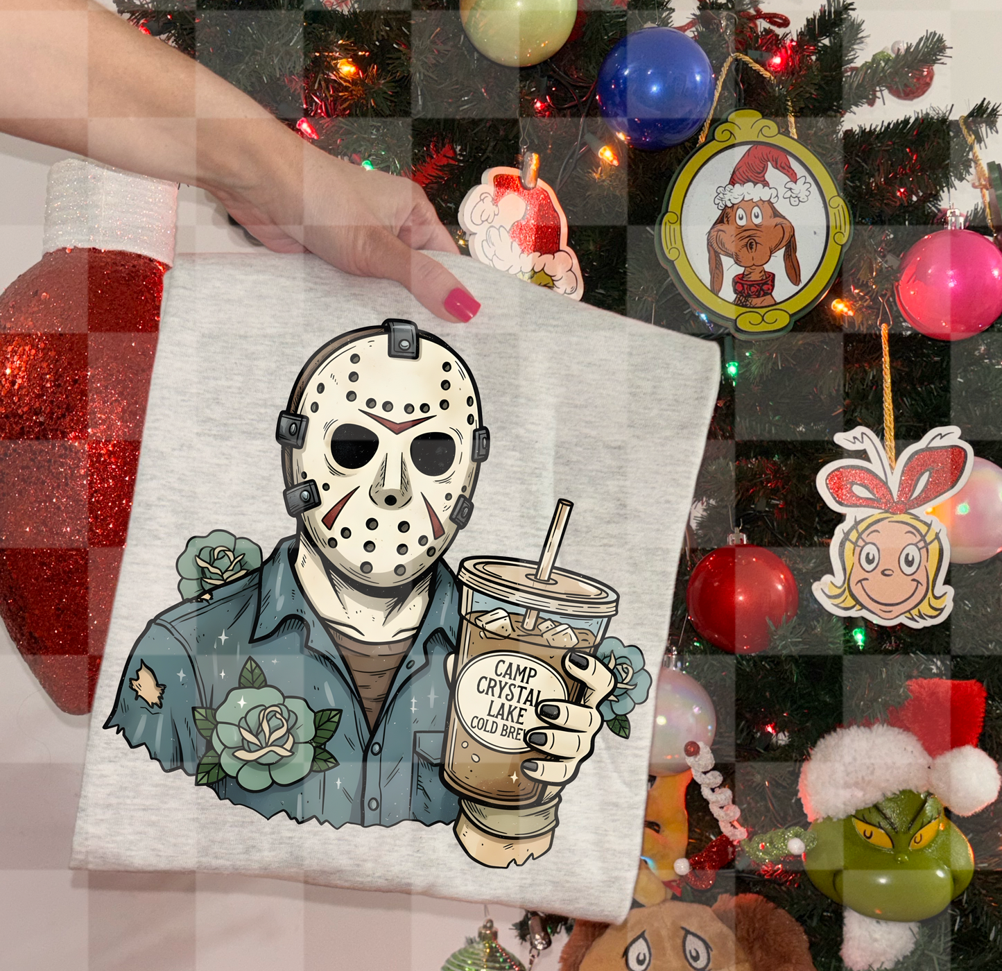 Coffee & Roses PNG Design *NO LICENSING REQUIRED*