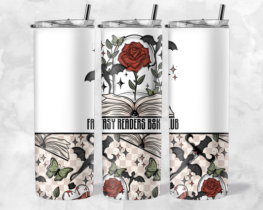 FANTASY READERS BOOK CLUB TUMBLER WRAP - NO LICENSING REQUIRED
