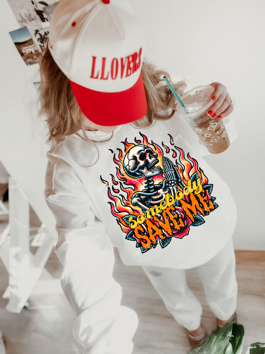 SOMEBODY SAVE ME DIGITAL DESIGN