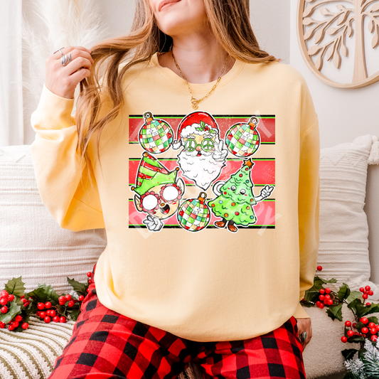 Classic Christmas Vibes PNG Design *NO LICENSING REQUIRED*