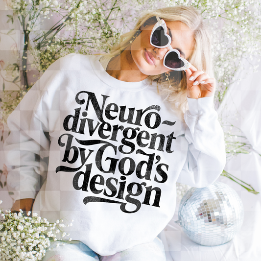 NEURODIVERGENT BY GOD DIGITAL DESIGN