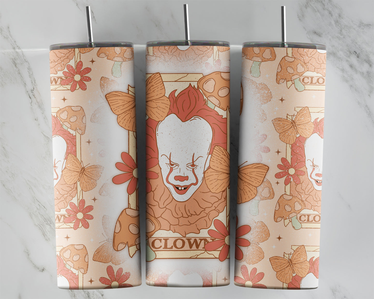 HORROR TAROT TUMBLER WRAP
