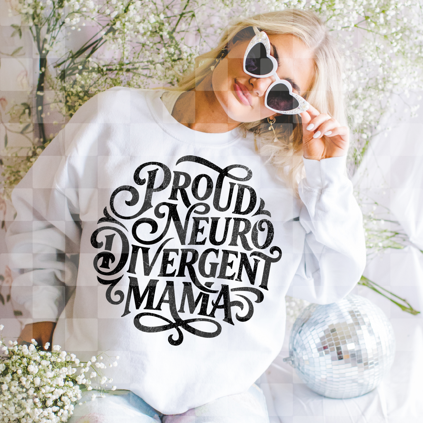 PROUD NEURODIVERGENT MAMA DIGITAL DESIGN