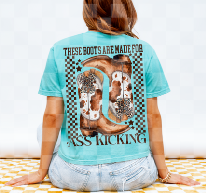 THESE BOOTS ARE MADE FOR ASS KICKING DIGITAL DESIGN