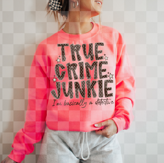 TRUE CRIME JUNKIE DIGITAL DESIGN