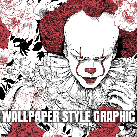 Floral Penny Wallpaper Style Graphic