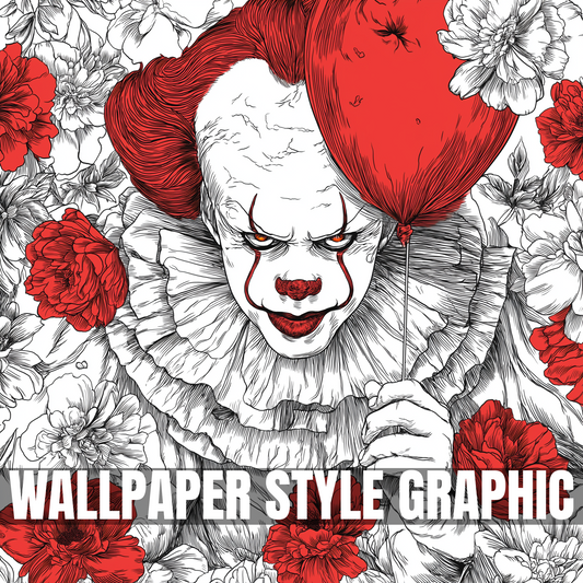 Floral Penny Wallpaper Style Graphic