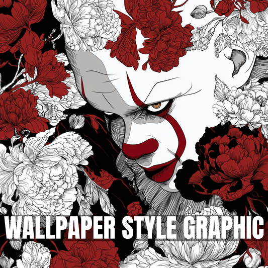 Floral Penny Wallpaper Style Graphic
