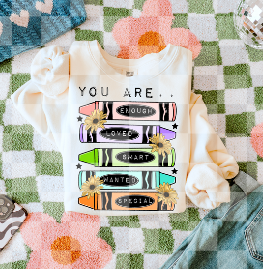 YOU ARE CRAYONS DIGITAL DESIGN