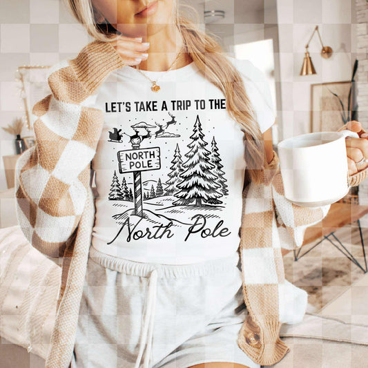 TAKE A TRIP TO THE NORTH POLE DIGITAL DESIGN