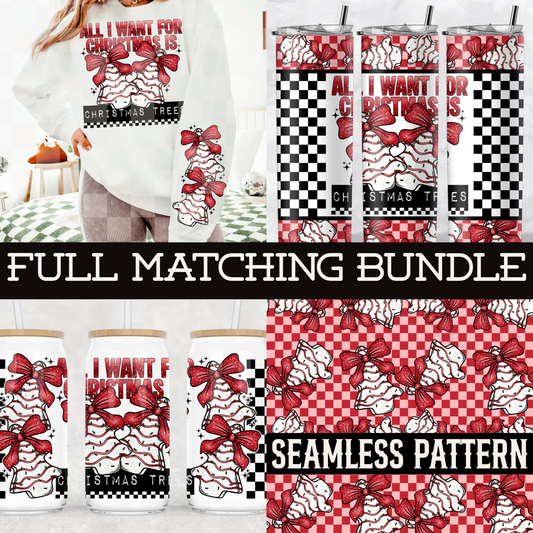 Christmas Trees Matching Bundle