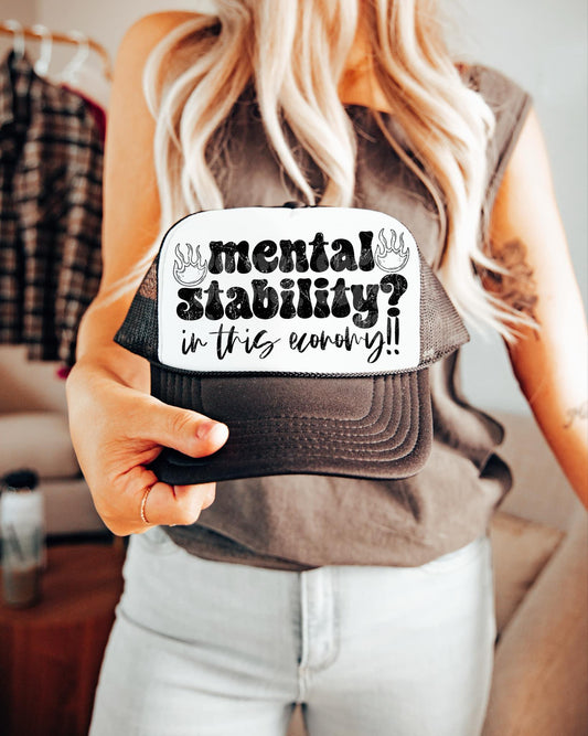 mental stability png | sublimation png | humor png | typography png | digital download | png file | edgy png | single color png